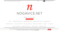 Desktop Screenshot of nogavice.net
